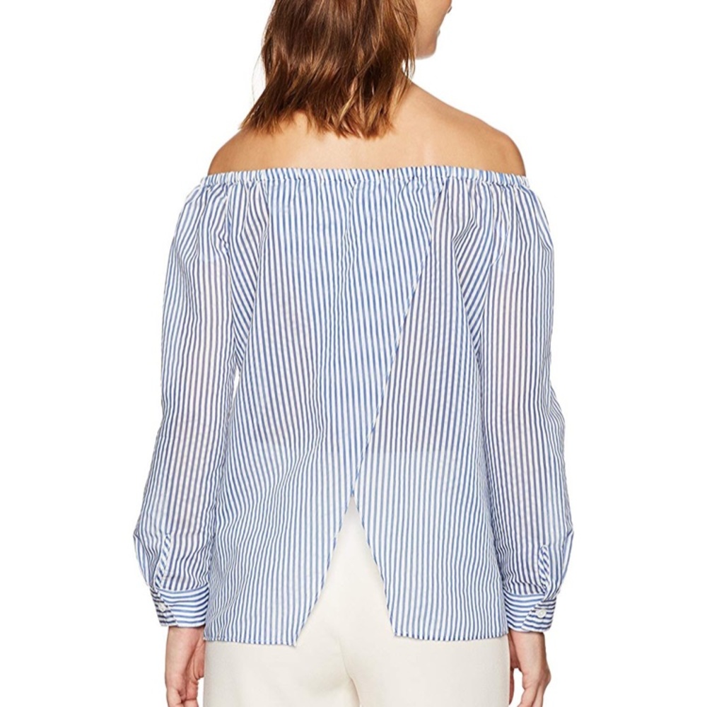Bcbgeneration Off-Shoulder Slit-Back Top - image 3